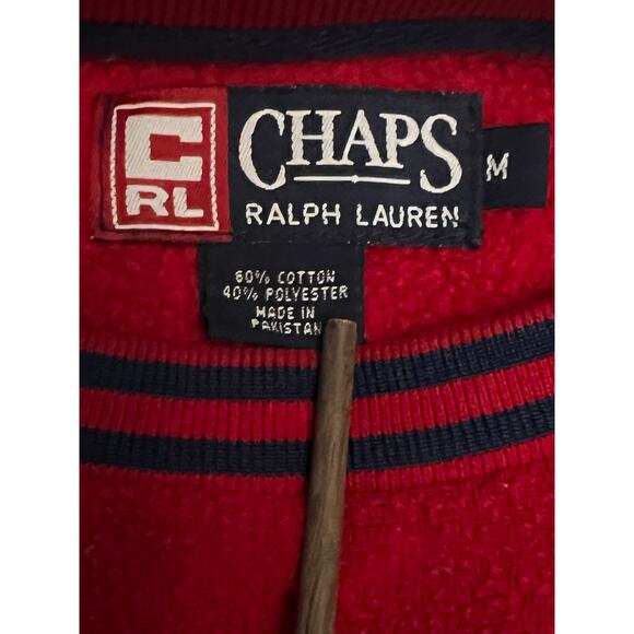 Tommy Hilfiger Red Crewneck Sweater for Men - Picture 6 of 12